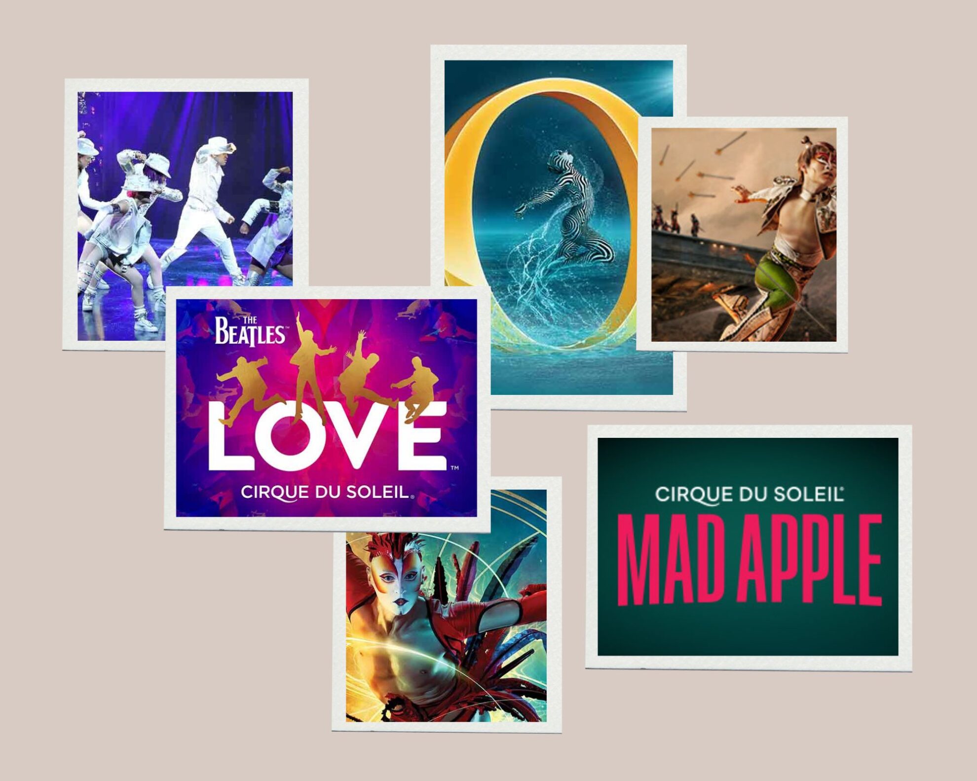 Cirque du Soleil Productions In Vegas - PRVEGAS