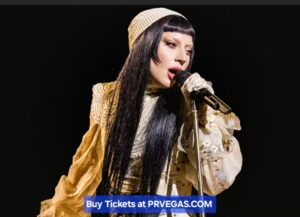 Lady Gaga is performing in Las Vegas at T-Mobile Arena