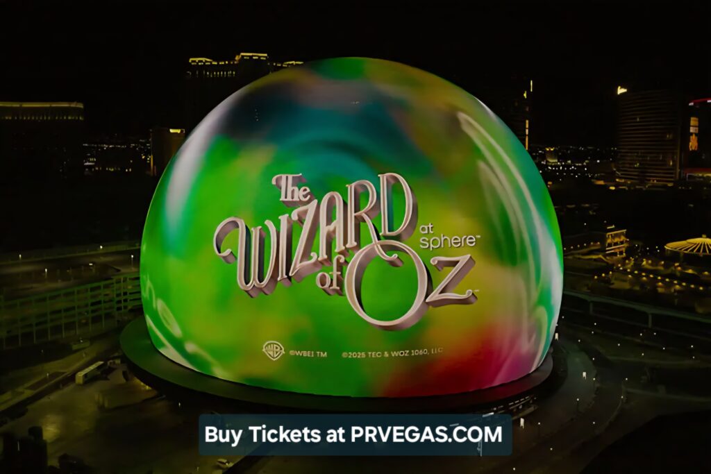 The Wizard of Oz at The Sphere Las Vegas Venetian