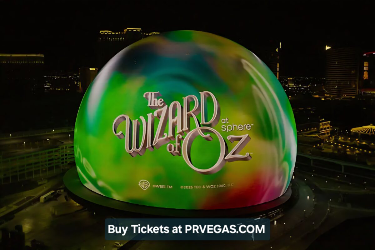 The Wizard of Oz at The Sphere Las Vegas Venetian
